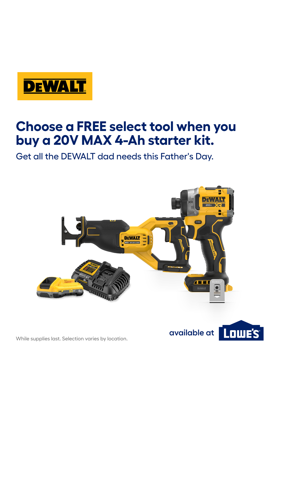Home Facebook ad example 43: Save this Father's Day