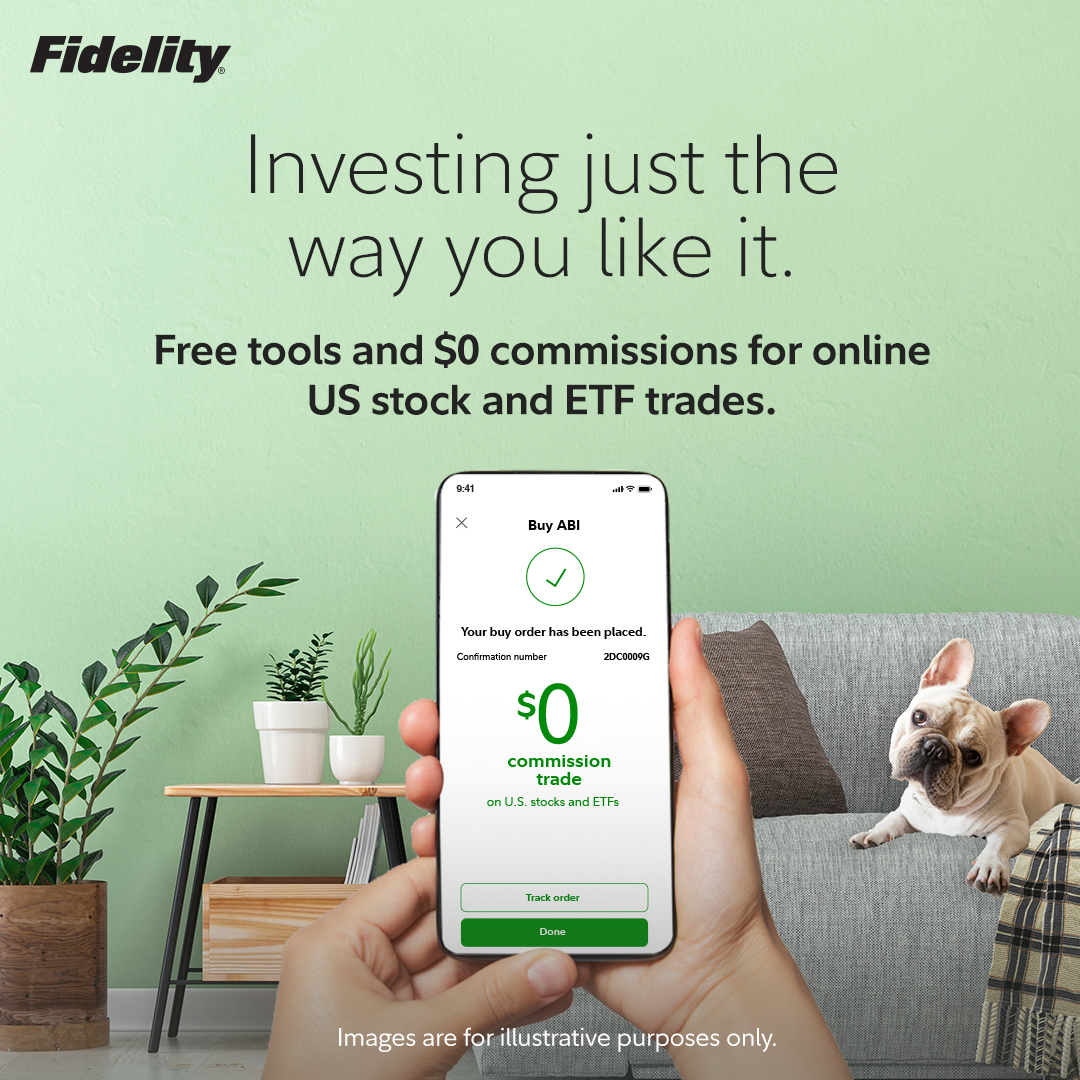 Finance Facebook ad example 45: Investing your way is easier than ever.
