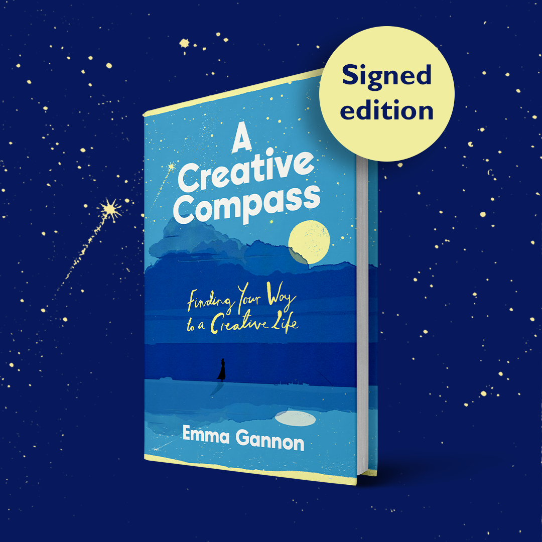 Books Facebook ad example 2: Rediscover your creative compass post-burnout