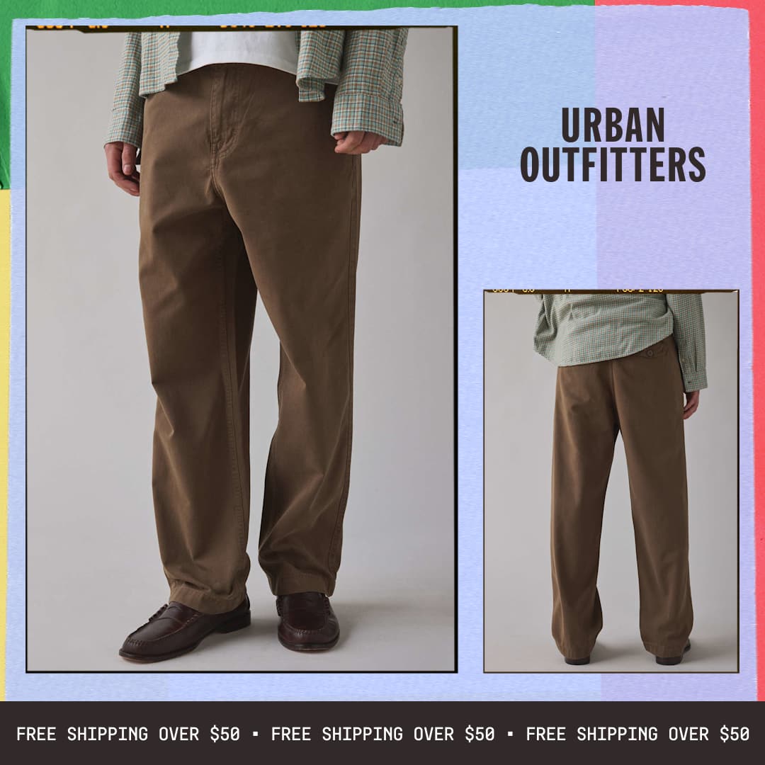Art & Design Facebook ad example 6: BDG Austin Straight Fit Chino Pants