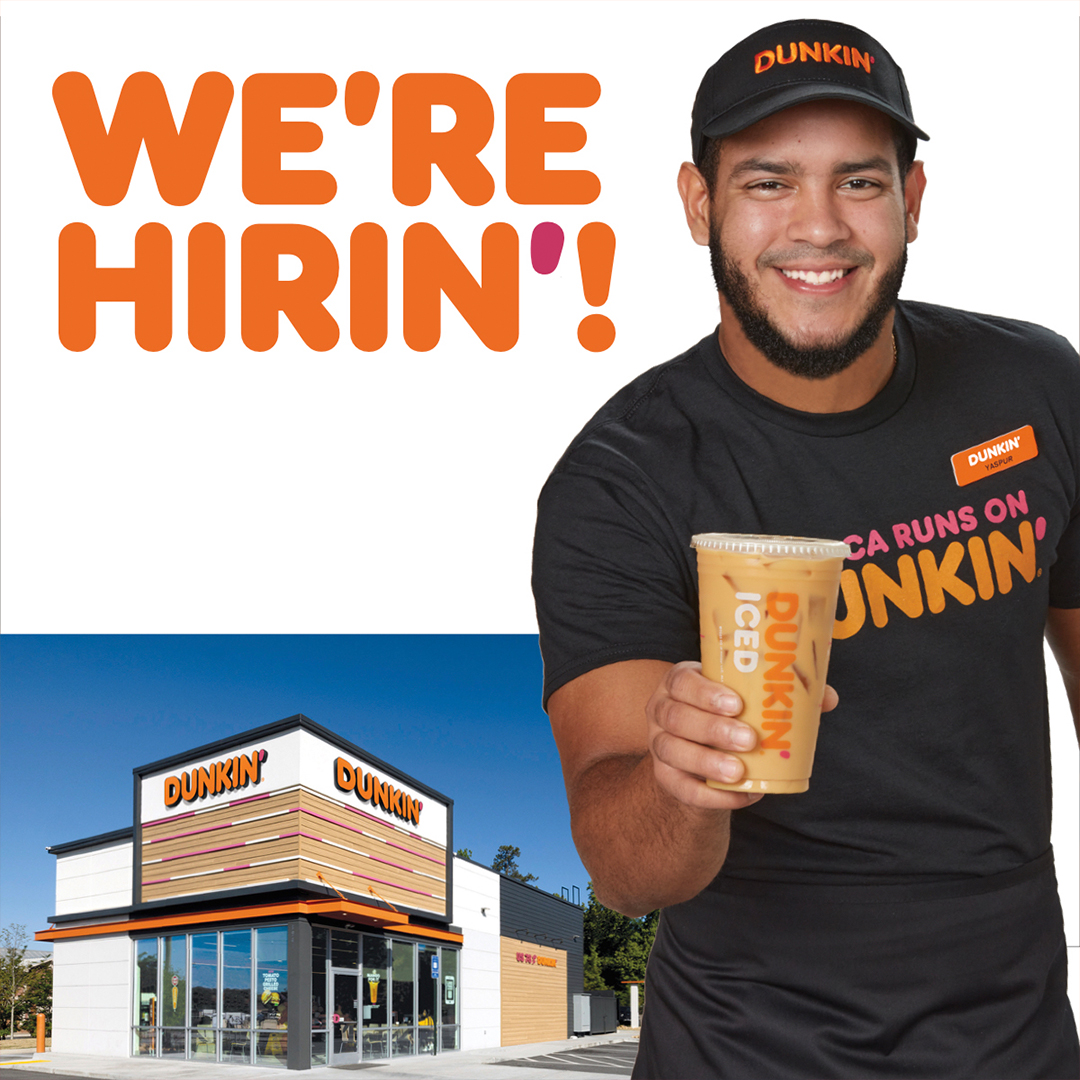 Food & Drink Facebook ad example 1: We're Hiring!