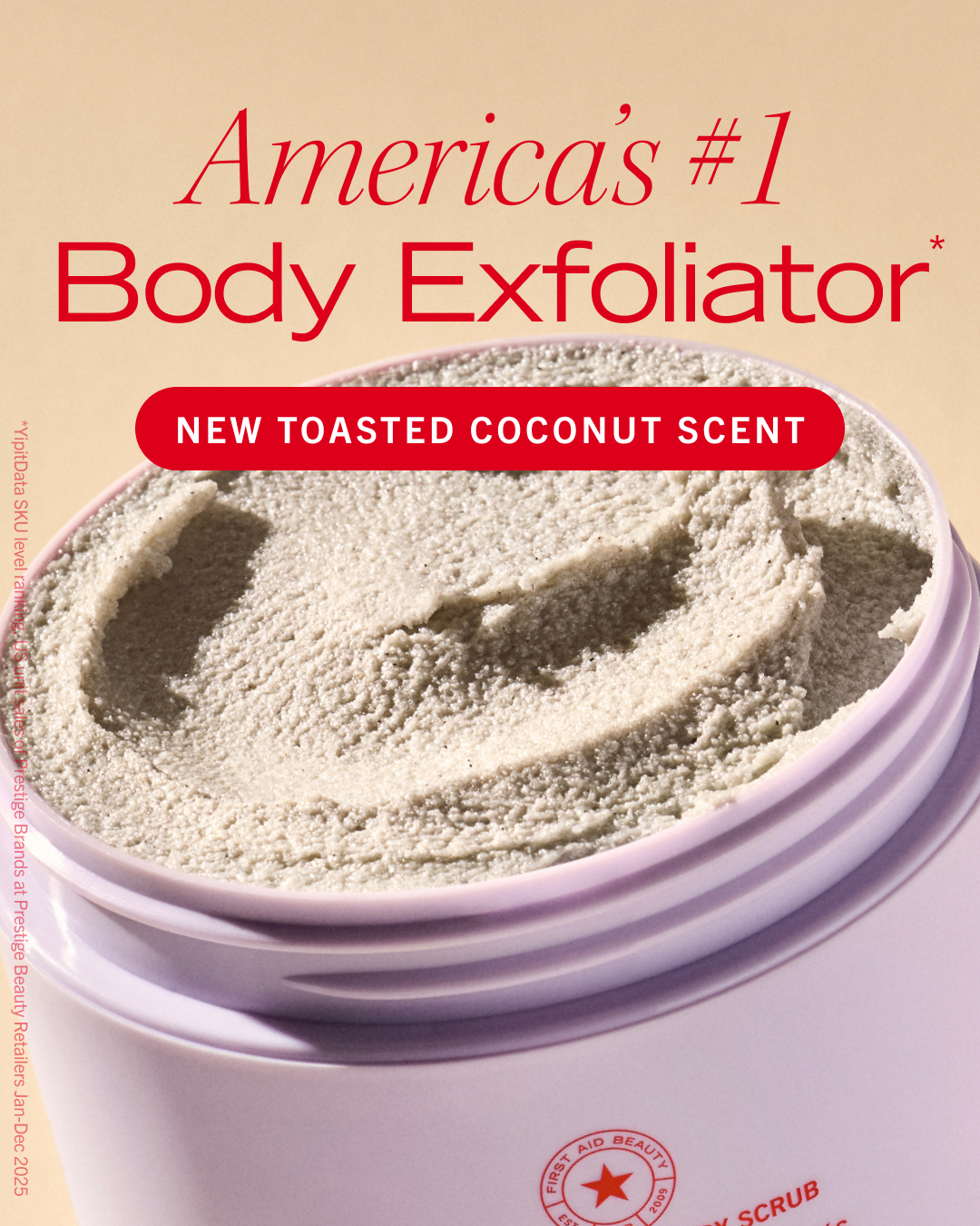 Beauty Facebook ad example 39: Same Exfoliation, New Warm Scent