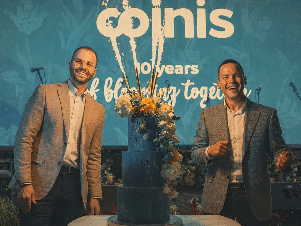 Anton Jurovicki and Dan Petkovic, co-founders of Coinis