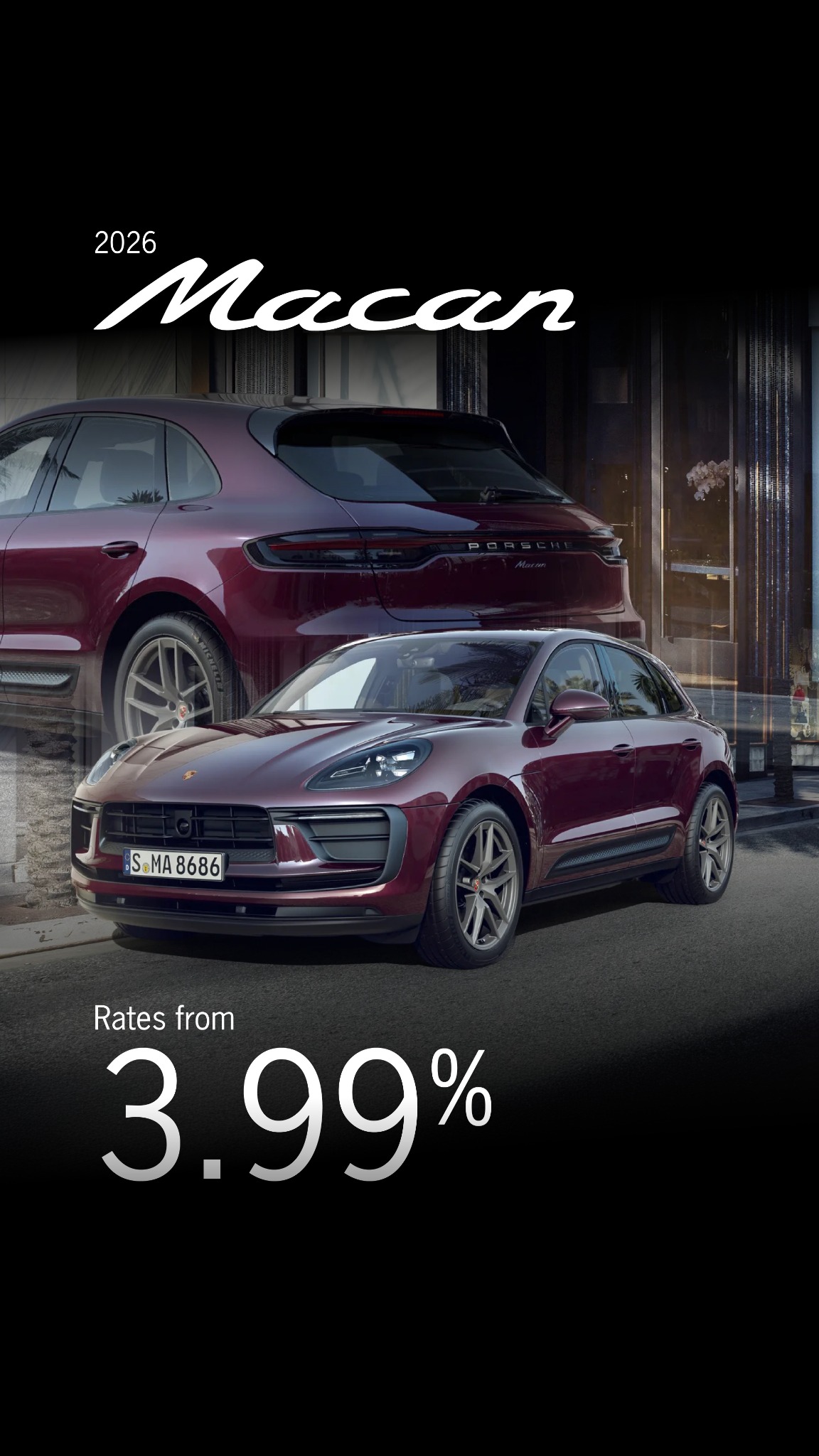 Automotive Facebook ad example 24: Porsche Centre Edmonton