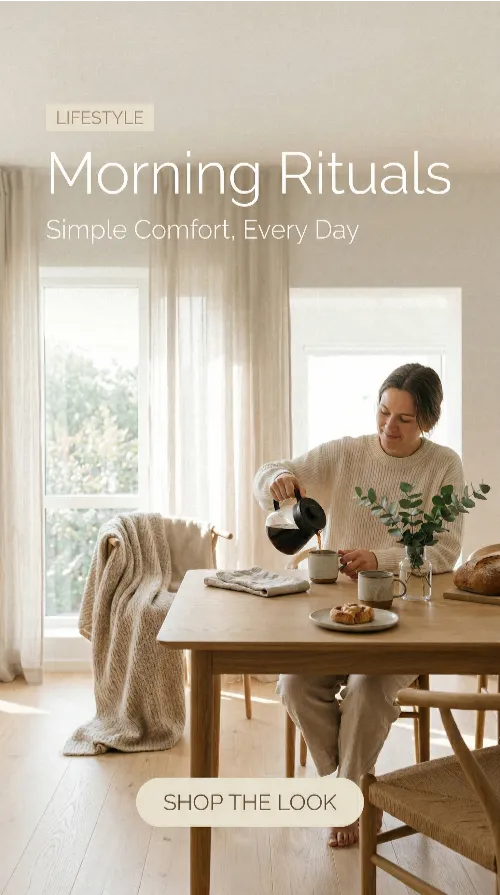 AI lifestyle ad