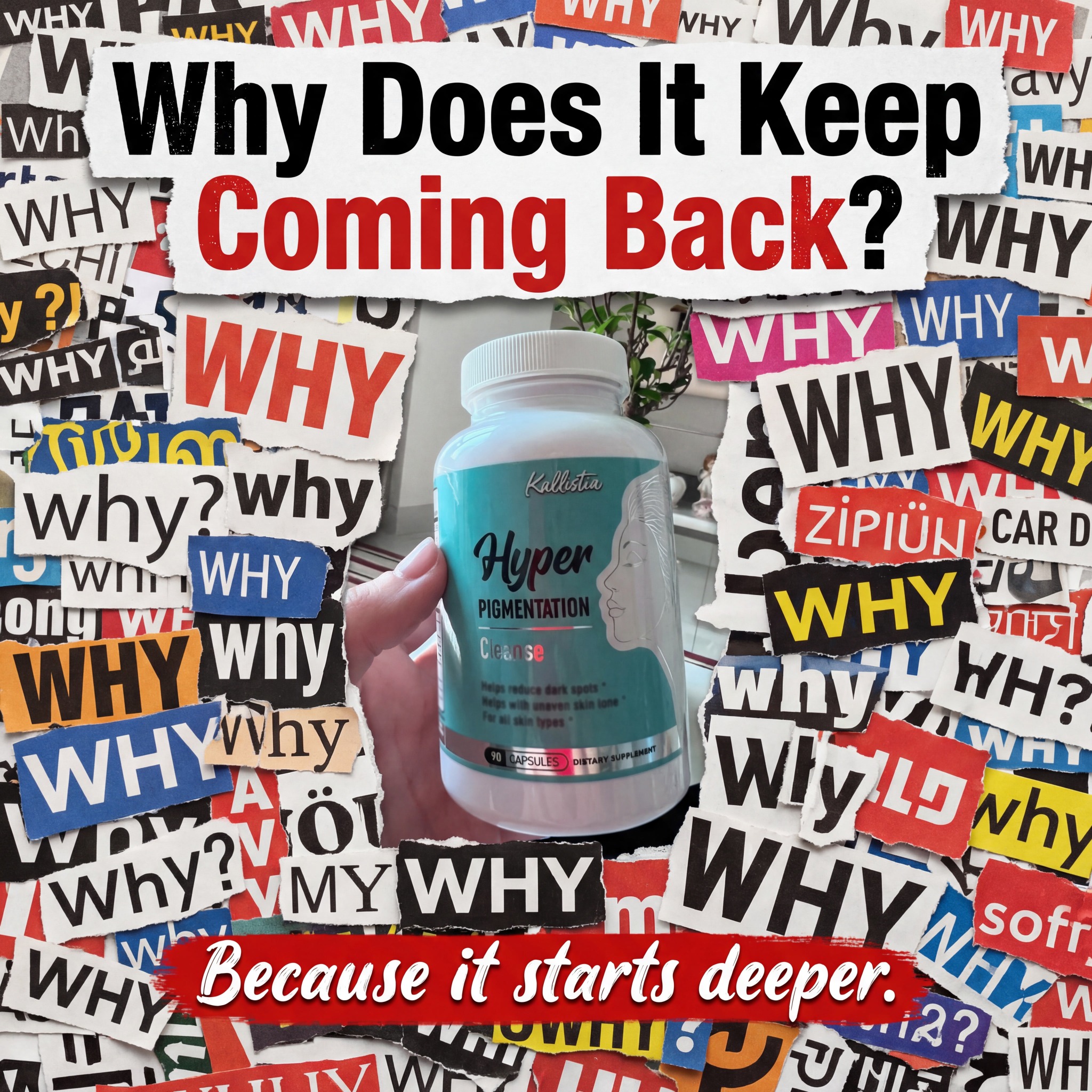 Wellness Facebook ad example 36: Fade Dark Spots From the Inside Out