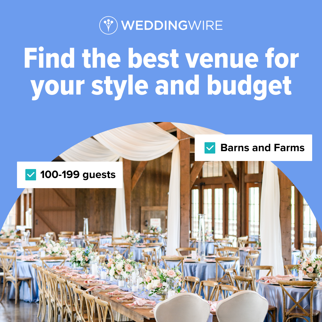 Weddings Facebook ad example 49: Wedding Venues Near You