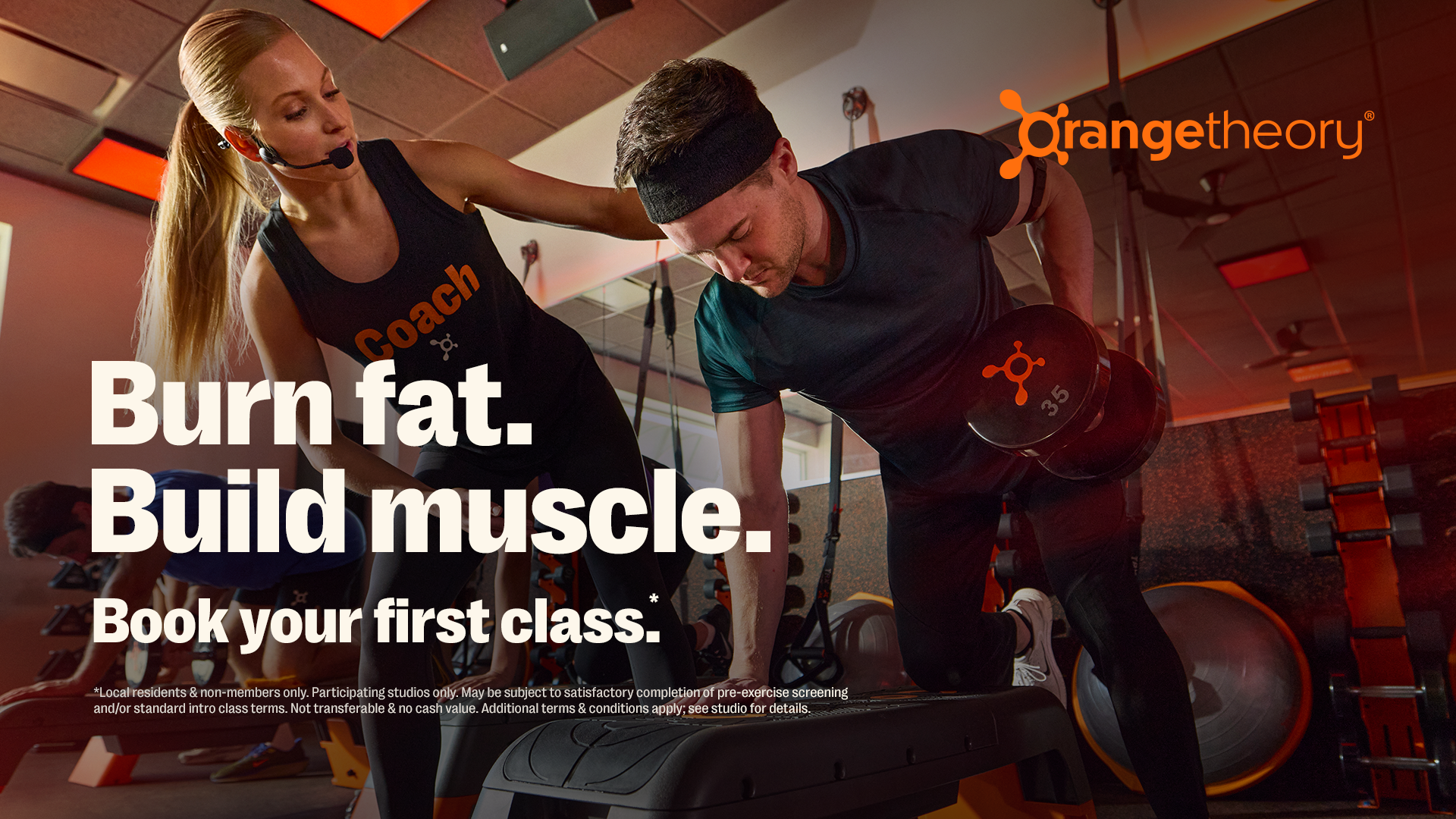Fitness Facebook ad example 34: Try Our Total-Body Workout​​