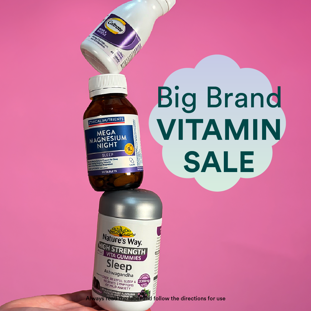 Travel Facebook ad example 6: SAVE on Vitamins 🛒