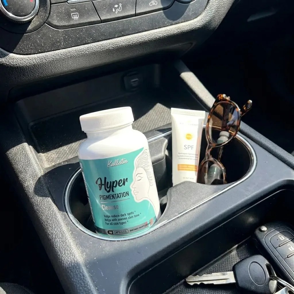 Wellness Facebook ad example 35: Dark Spots Start Inside