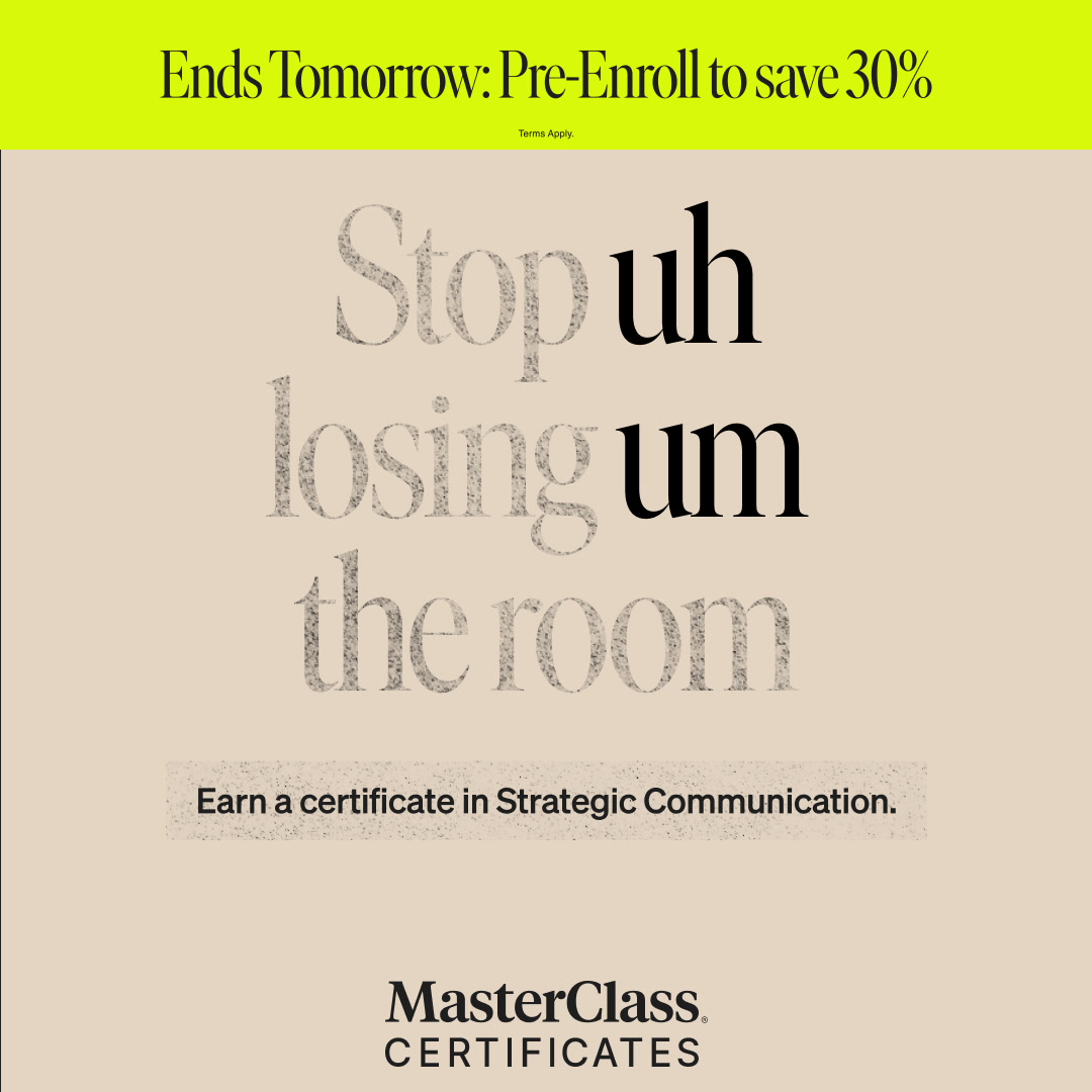 Education Facebook ad example 13: Ends Tomorrow: Pre-enroll now to save 30%