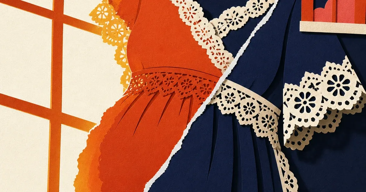 Your Maternity Dress Photo Has a Warm Halo Eating the Lace, and Six Ad Sizes to Fill