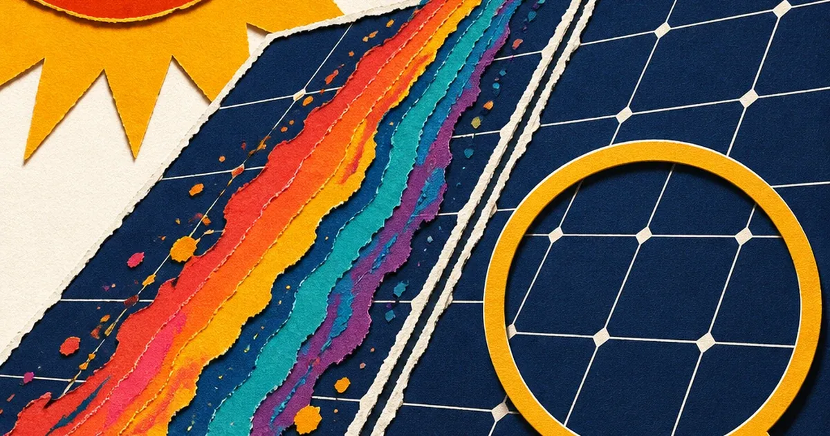 Your Solar Panel Photo Is Throwing a Rainbow Nobody Asked For, and Six Ad Sizes to Fill