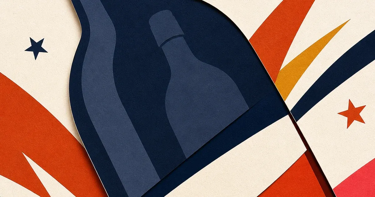 Your Wine Bottle Photo Has a Black Band From the Glass Itself (and Six Ad Sizes to Fill)