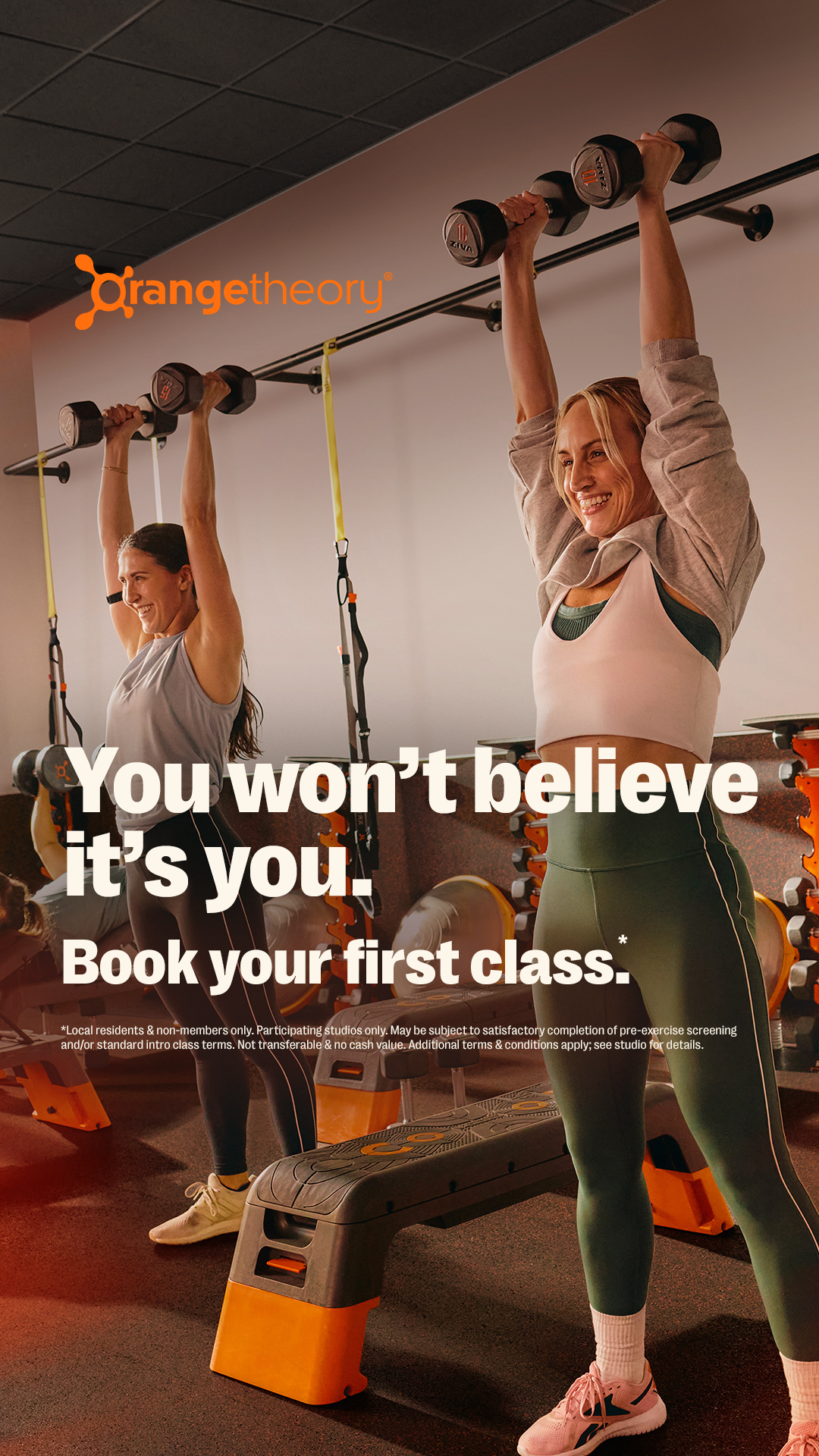 Fitness Facebook ad example 39: Get Real Results​​