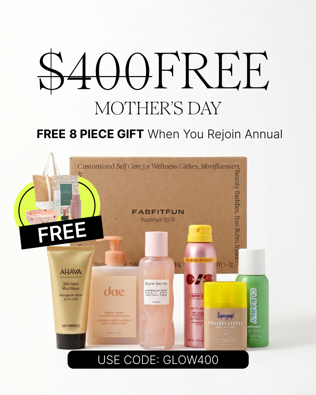 Subscriptions Facebook ad example 25: You Deserve This One