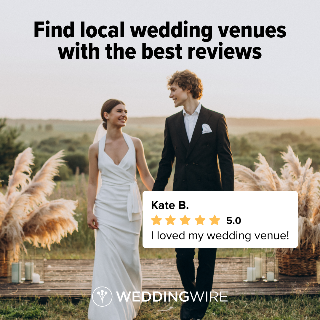 Weddings Facebook ad example 44: Wedding Venues Near You