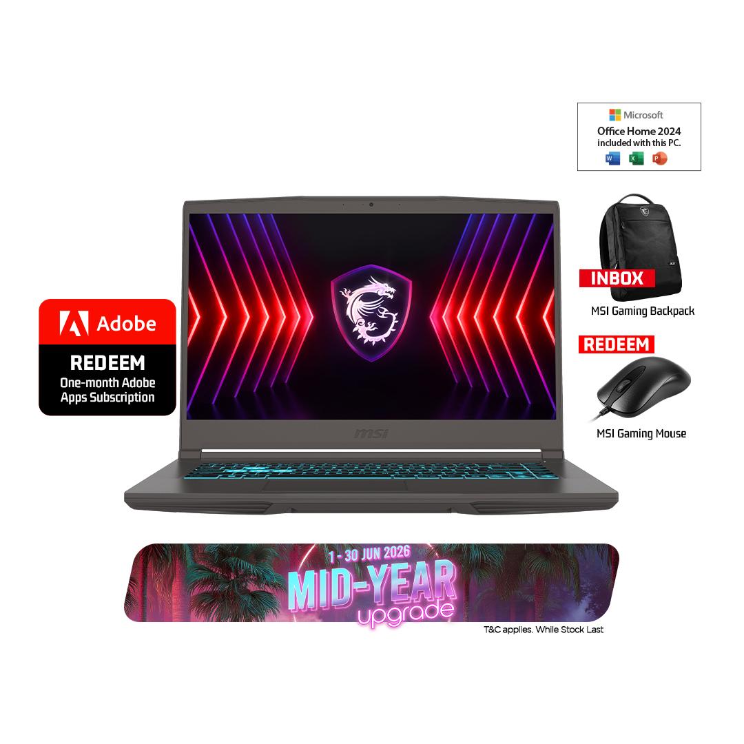 Entertainment Facebook ad example 30: MSI Thin 15 B13UC 3456 Gaming Laptop