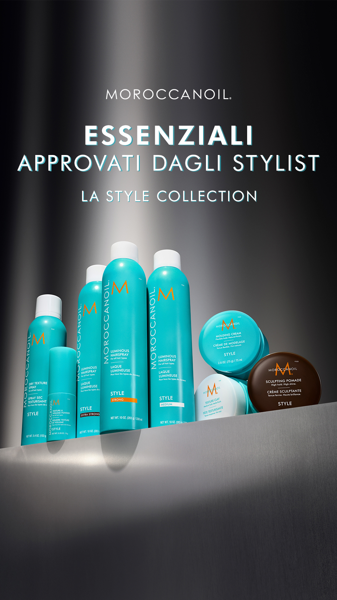 Beauty Facebook ad example 12: Alta brillantezza, tenuta forte.