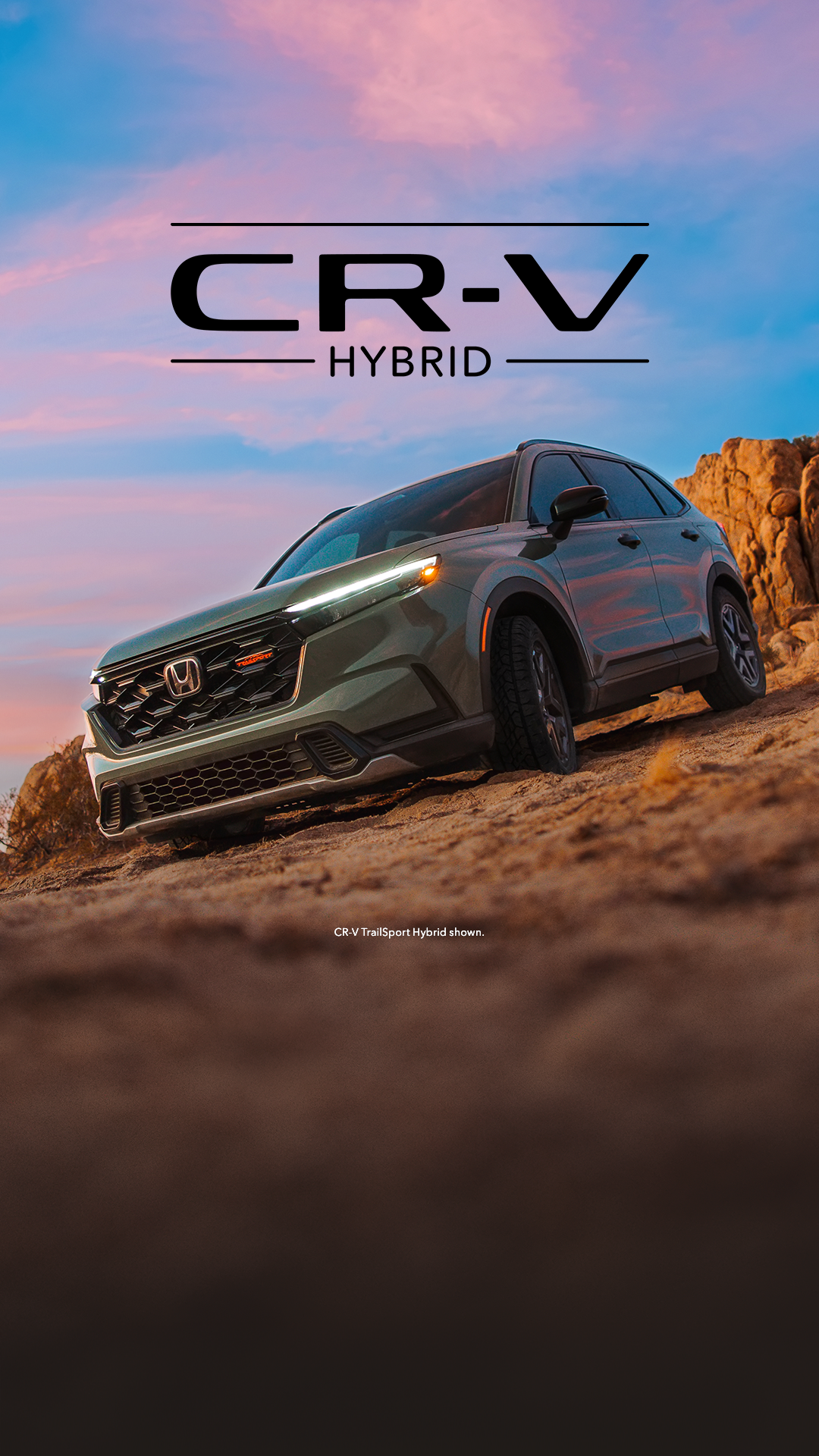 Automotive Facebook ad example 50: The Honda CR-V Hybrid