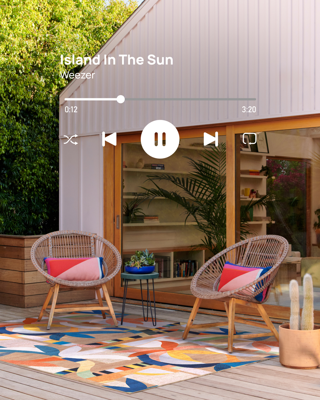 Home Facebook ad example 2: Good Design Belongs Outside