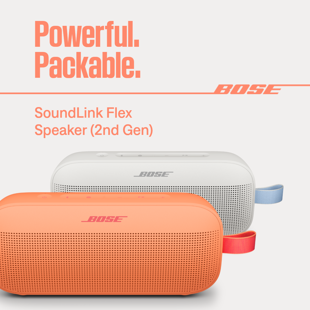 Technology Facebook ad example 30: SoundLink Flex Speaker (2nd Gen)
