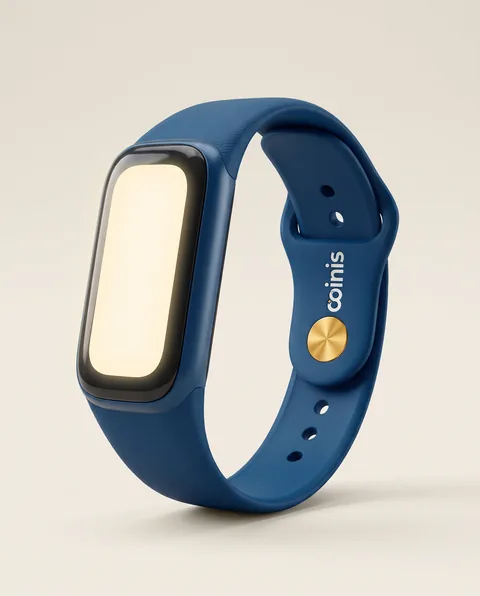 Approved AI-generated fitness band ad