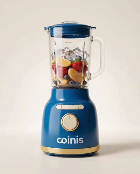 Approved AI-generated blender ad