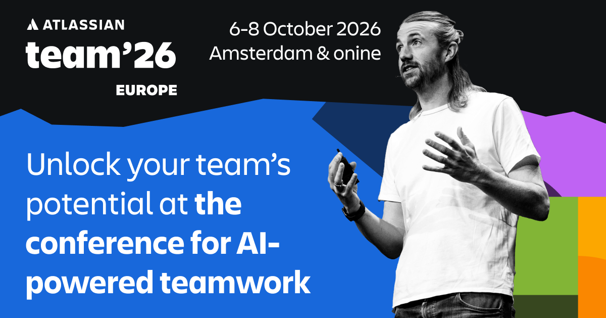 Software Facebook ad example 44: Don't miss Team '26 Europe