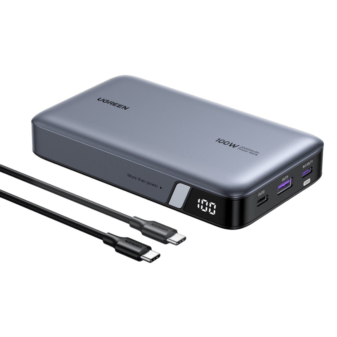 Technology Facebook ad example 35: UGREEN Nexode Power Bank 20000mAh 100W