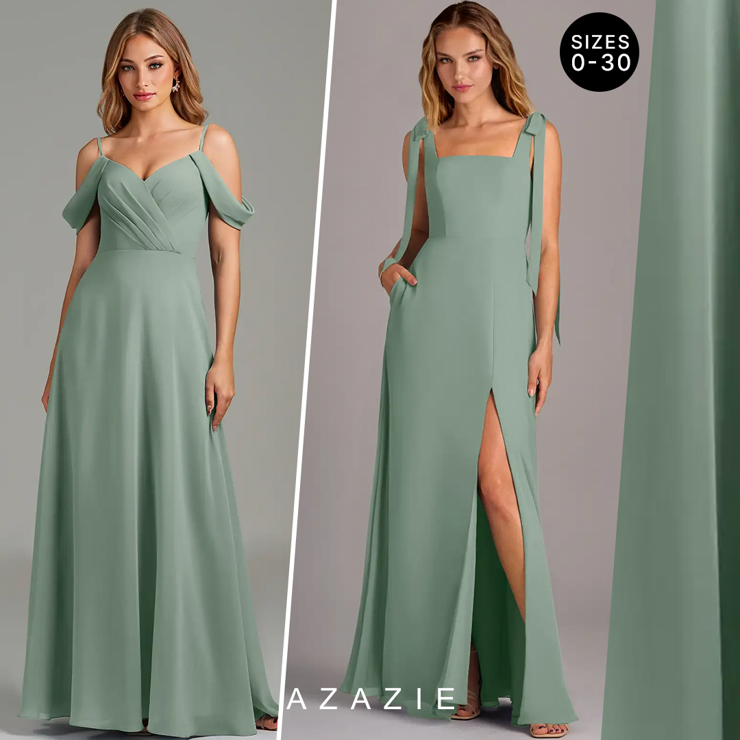Weddings Facebook ad example 20: SHOP AZAZIE