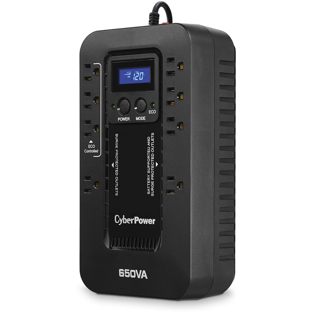 Photography Facebook ad example 38: CyberPower EC650LCD Ecologic Series Uninterruptible Power Supply