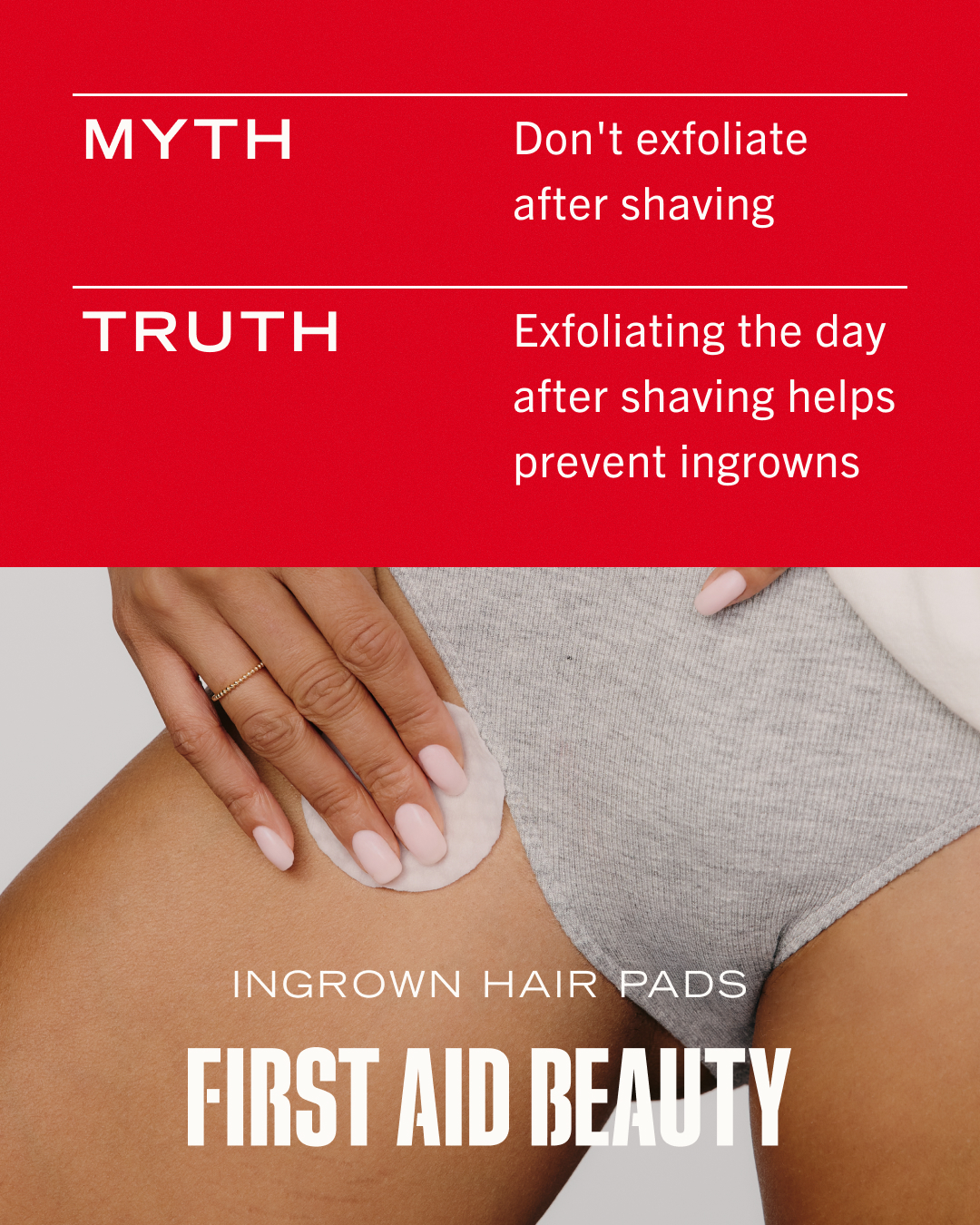Beauty Facebook ad example 24: Daily Ingrown Treatment