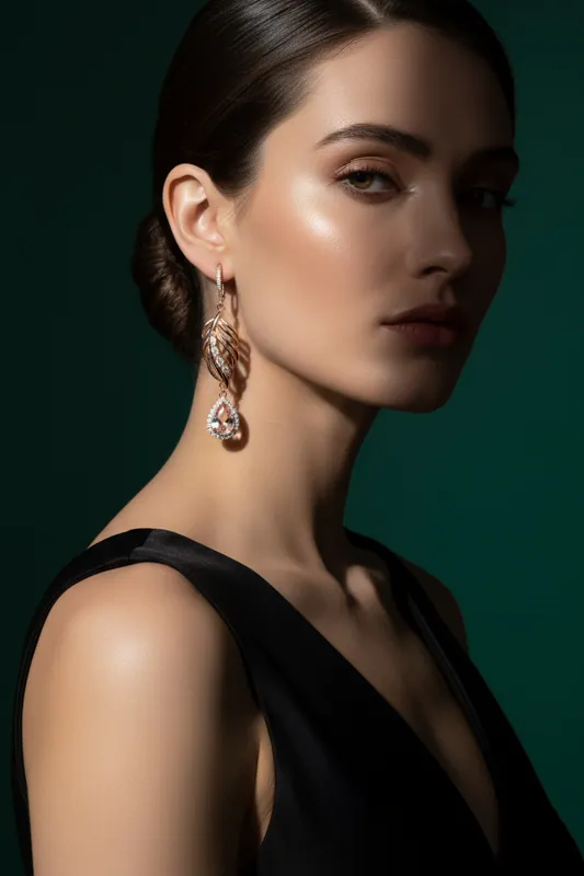 Luxury jewelry ad