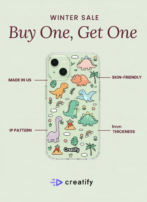 AI phone case ad