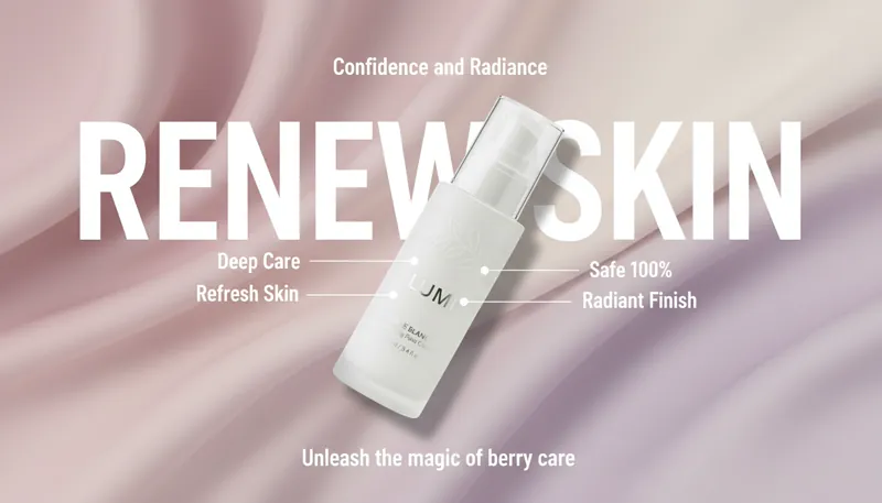 Skincare renewal ad