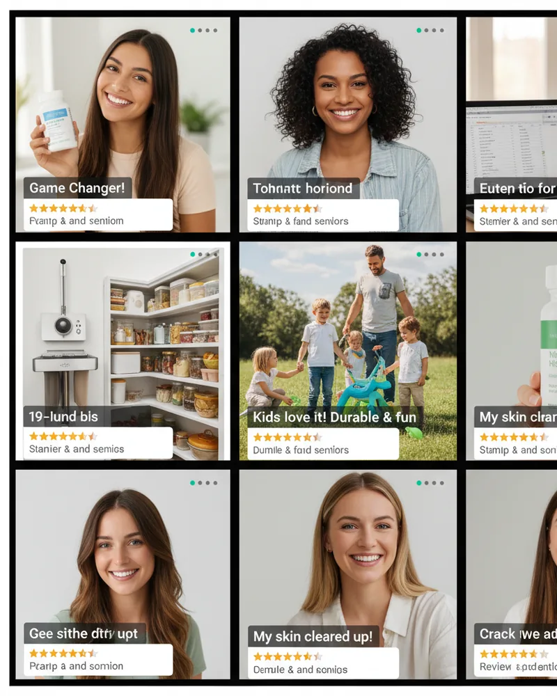 Amazon Sellers ad creative example 2: Why 12,000 reviewers love this.