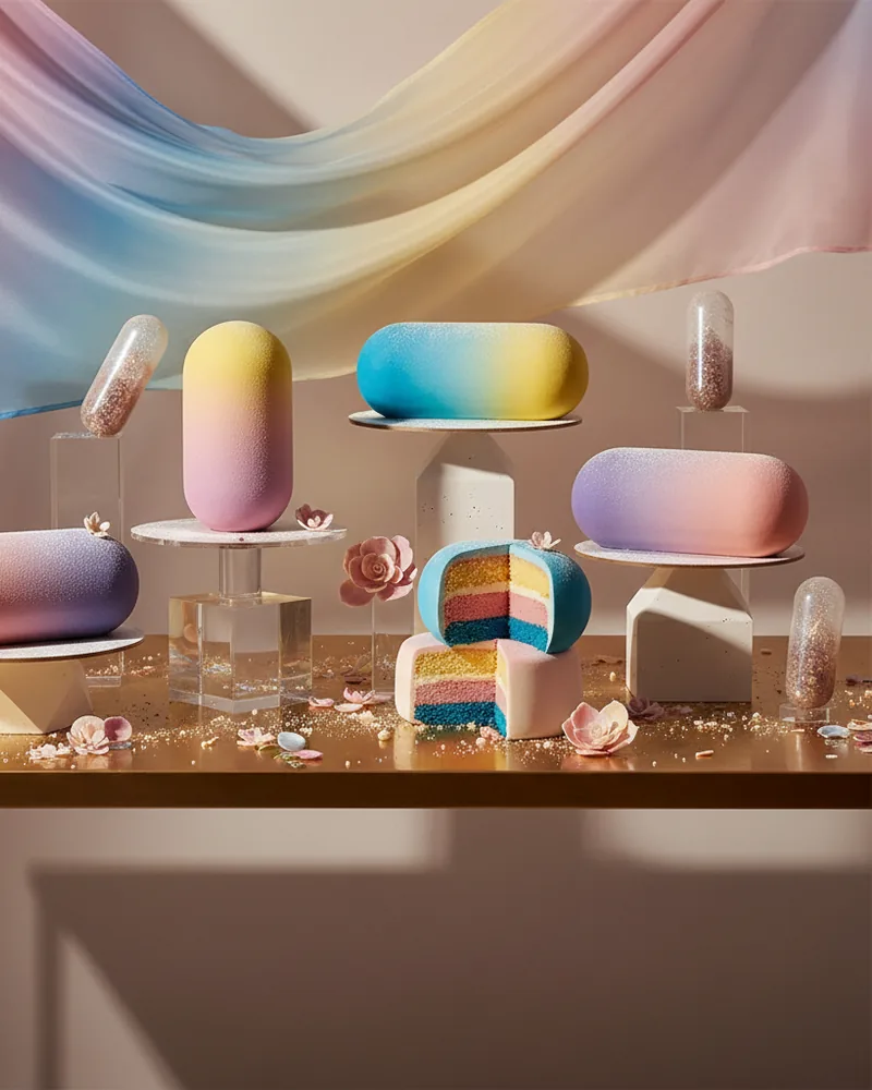 Bakeries ad creative example 2: Custom cakes for birthdays.