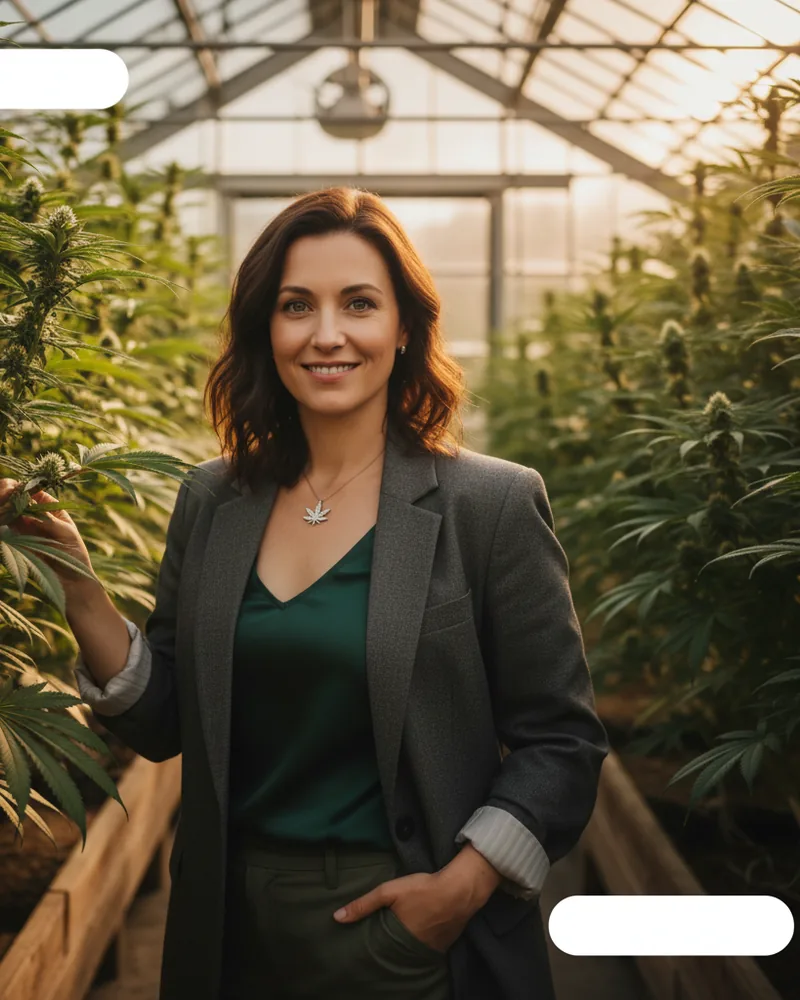 Cannabis ad creative example 1: Real founders. Real story.