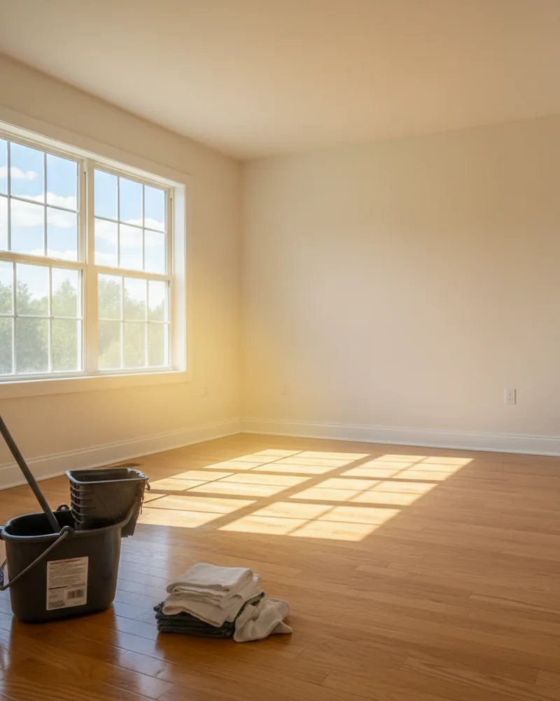 Cleaning Services ad creative example 3: Move-out clean. Deposit back.