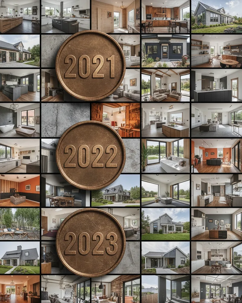 Construction ad creative example 2: What we built last year.