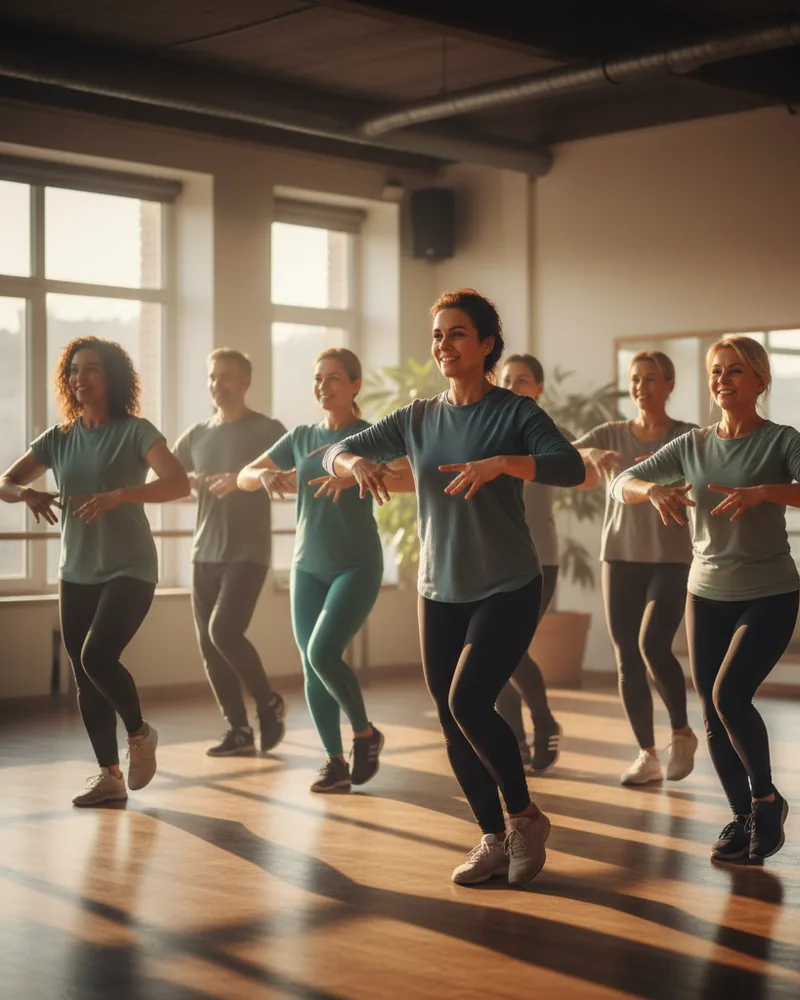 Dance Studios ad creative example 3: Adult classes Tuesday.