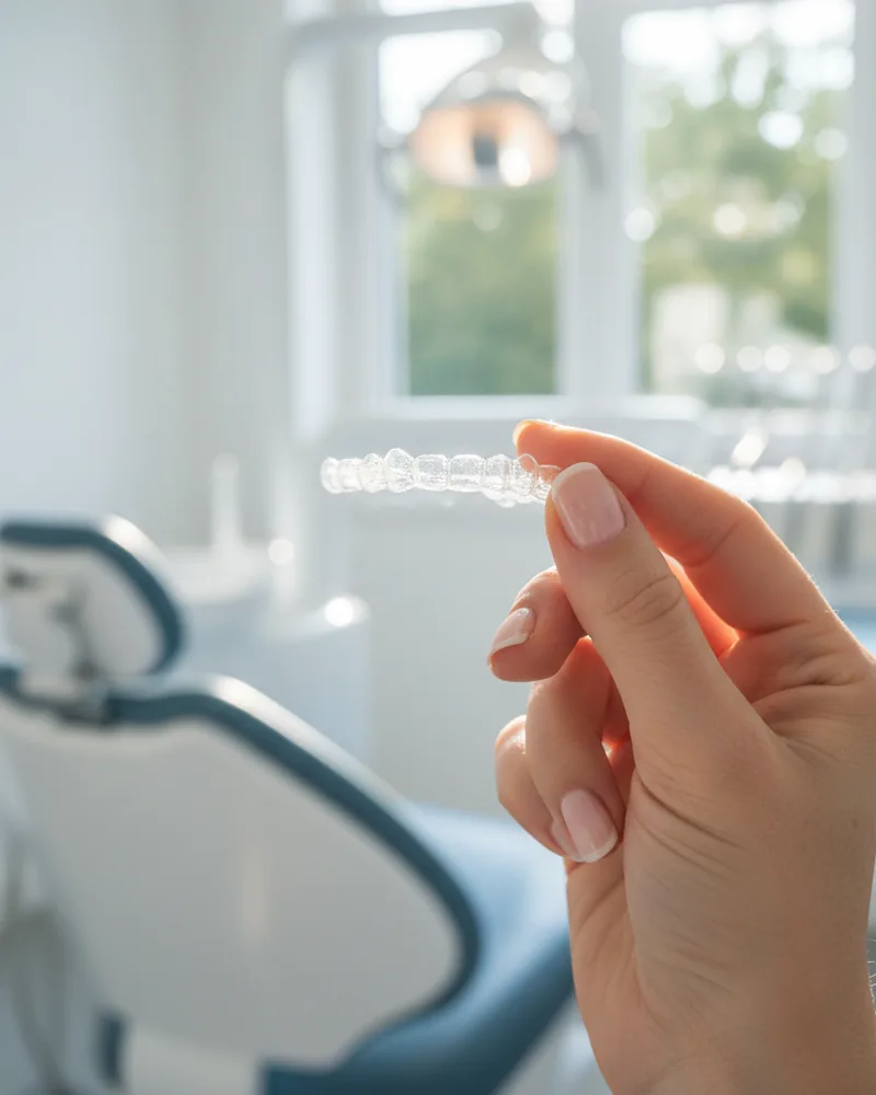 Dental ad creative example 3: Skip braces. Try Invisalign.