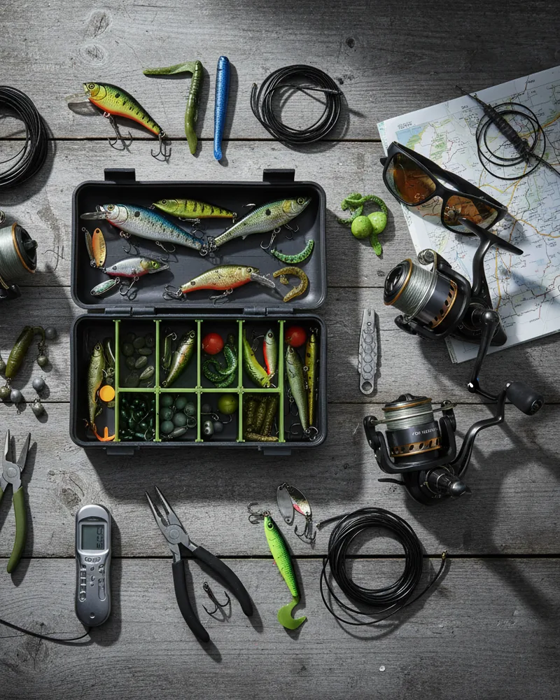 Fishing ad creative example 2: Build your tackle box.