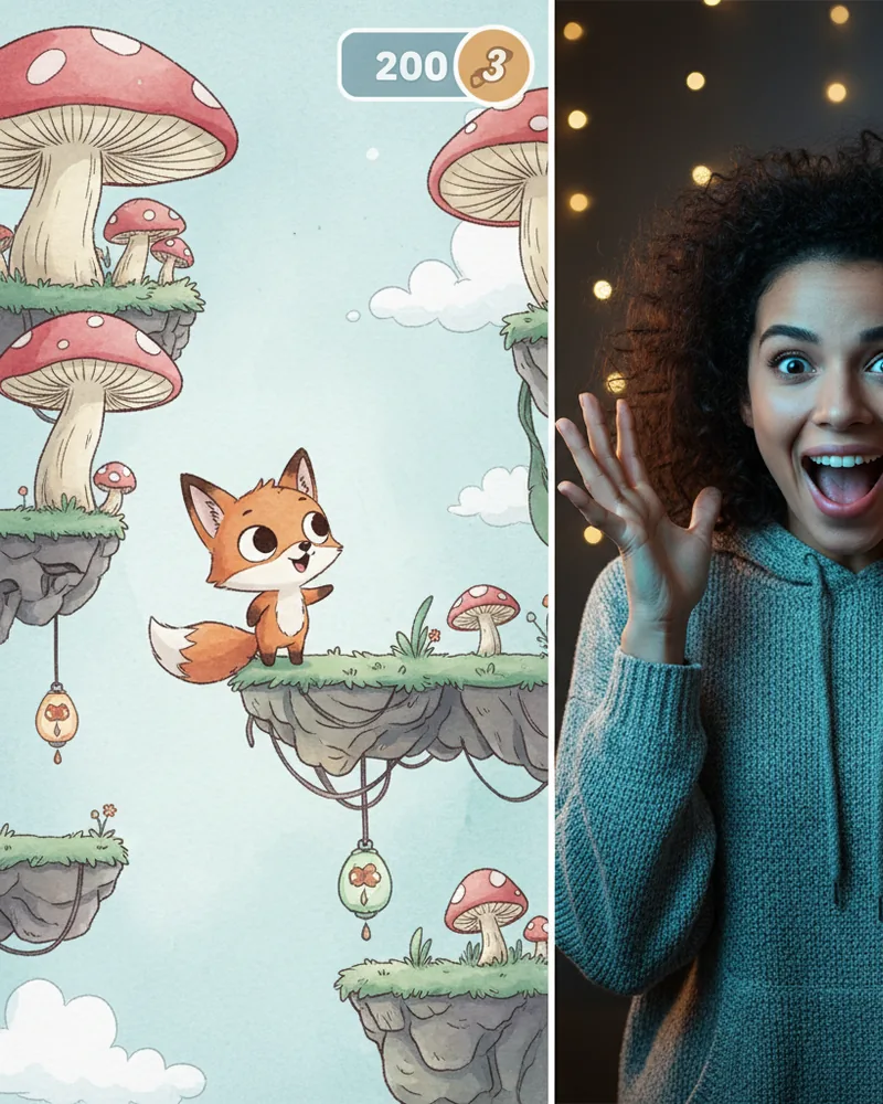 Gaming ad creative example 2: What our players keep clipping.