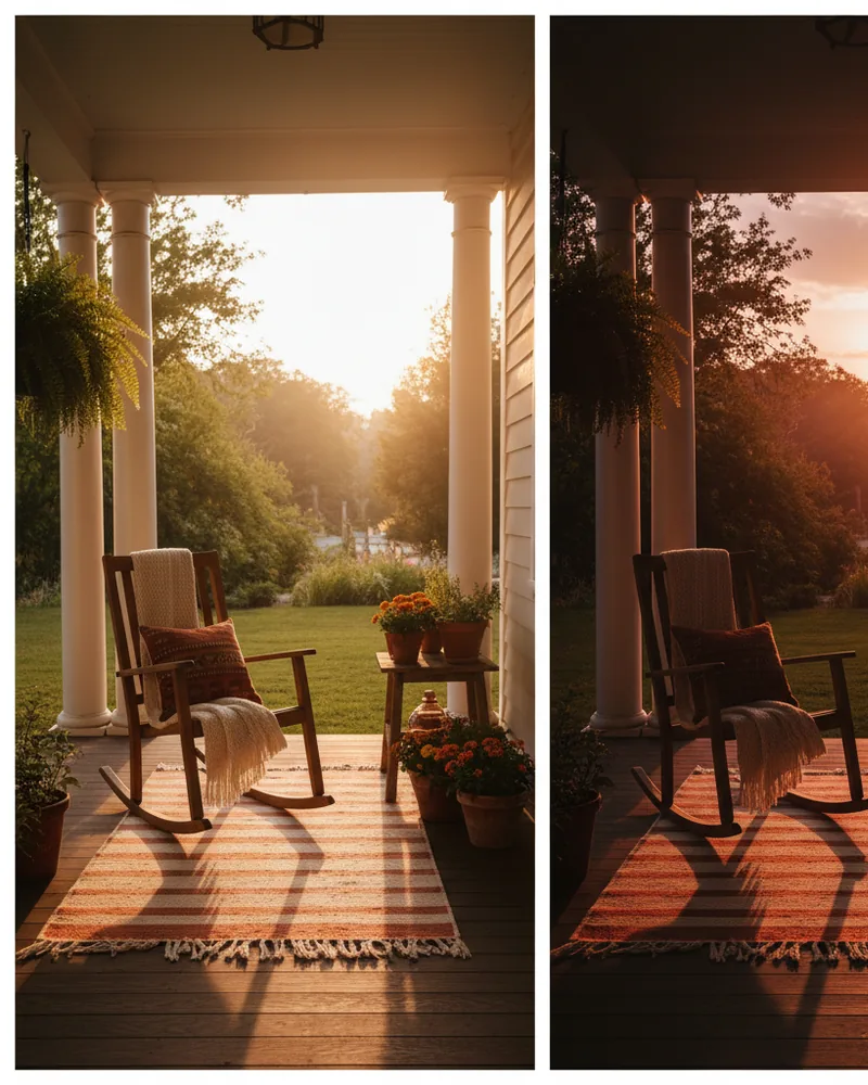 Home Services ad creative example 2: From cracked to crisp. 6 hours.