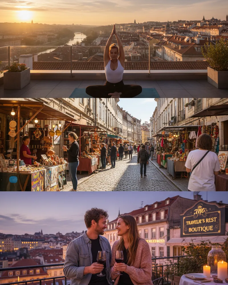 Hotels ad creative example 3: What to do in 48 hours here.