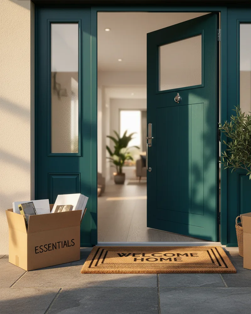 Insurance ad creative example 2: New home? You need this in a week.