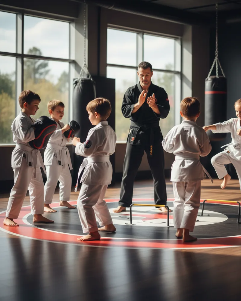 Martial Arts ad creative example 2: What kids learn here.