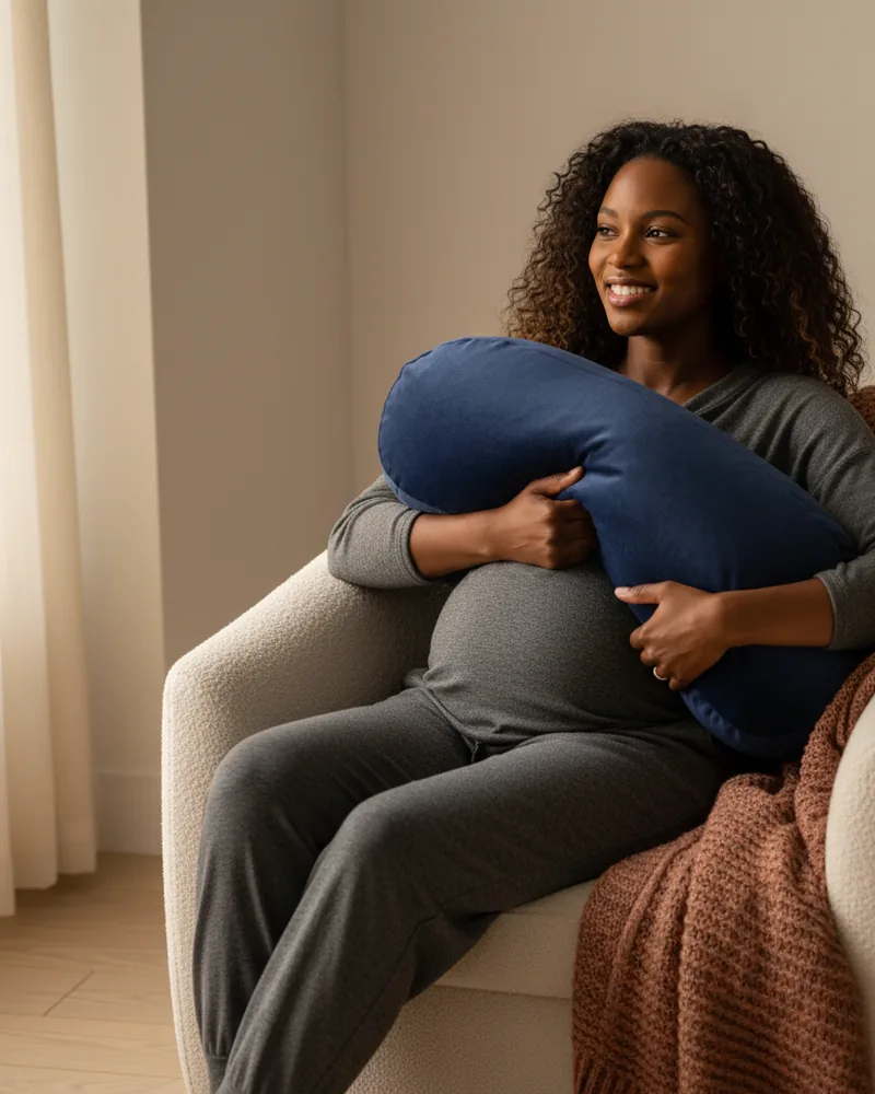 Maternity ad creative example 1: The pants real moms wear.